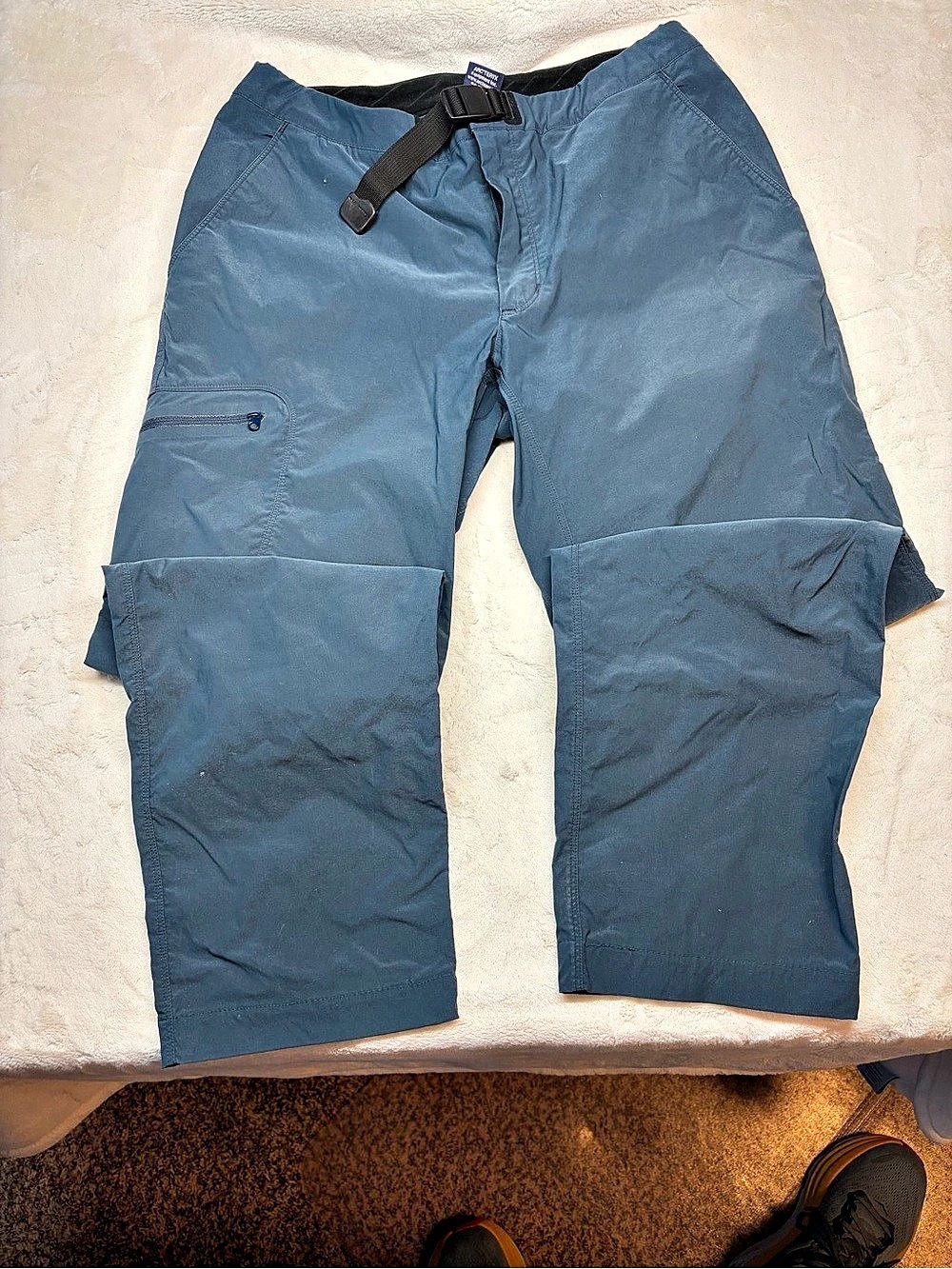 Arc’teryx Sigma Fl Trekking Hiking Pants Mens Sz M Blue/Green (See Last Pic)